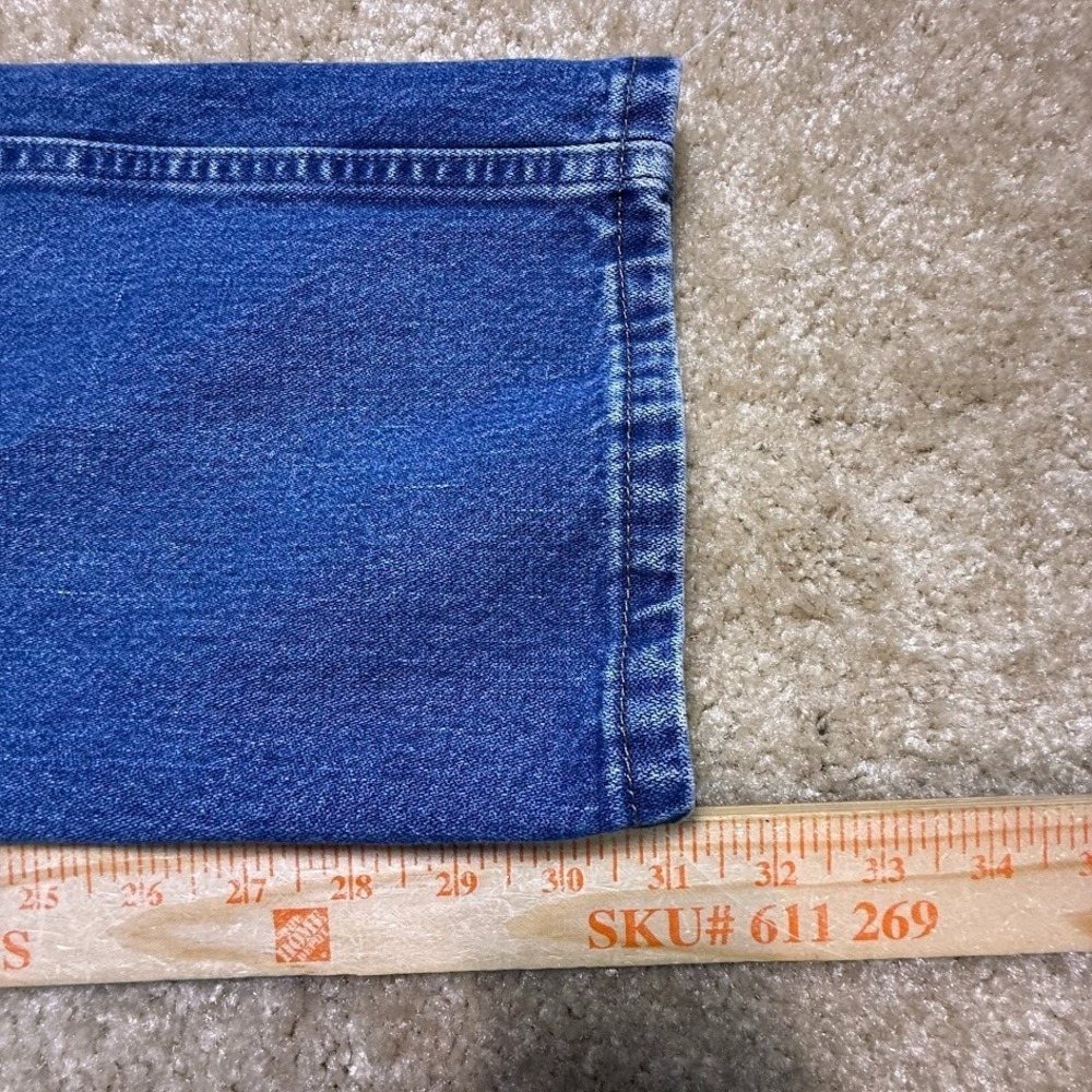 Vintage Wrangler Jeans Mens 42x30 Blue 13MWZ Cowboy Cut Western Denim USA - Picture 7 of 7